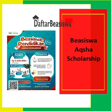 Beasiswa Aqsha Scholarship