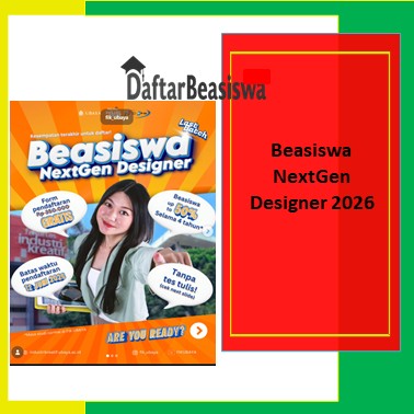 Beasiswa NextGen Designer 2026