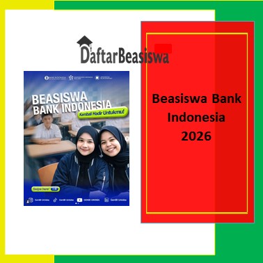 Beasiswa Bank Indonesia 2026