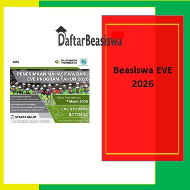 Beasiswa EVE 2026