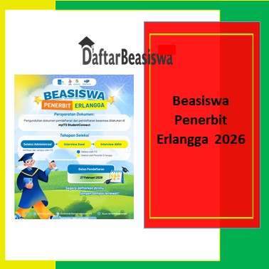 Beasiswa Penerbit Erlangga 2026