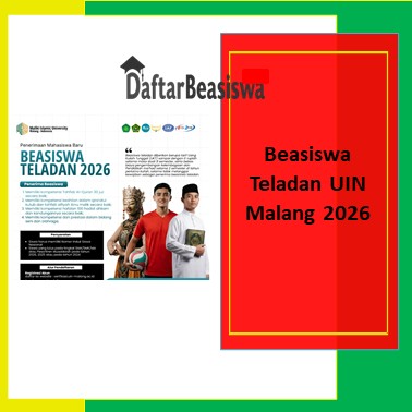 Beasiswa Teladan UIN Malang 2026