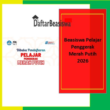Beasiswa Pelajar Penggerak Merah Putih 2026