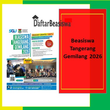 Beasiswa Tangerang Gemilang 2026