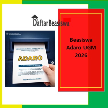 Beasiswa Adaro UGM 2026