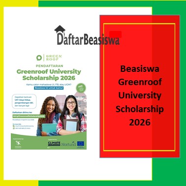 Beasiswa Greenroof University Scholarship 2026
