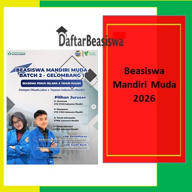 Beasiswa Mandiri Muda 2026