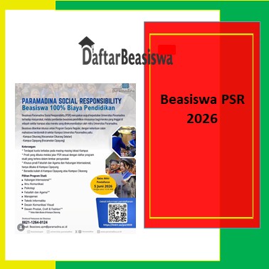 Beasiswa PSR 2026