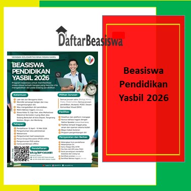 Beasiswa Pendidikan Yasbil 2026
