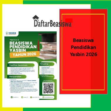 Beasiswa Pendidikan Yasbin 2026
