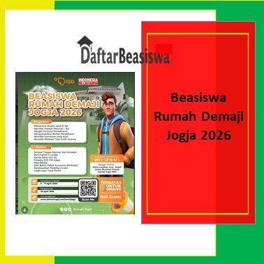 Beasiswa Rumah Demaji Jogja 2026