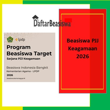 Beasiswa PJJ Keagamaan 2026