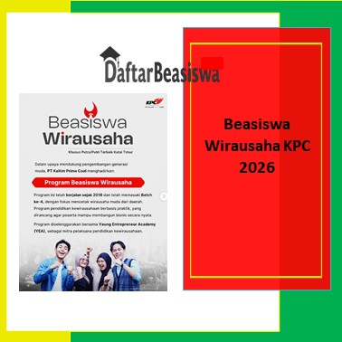 Beasiswa Wirausaha KPC 2026