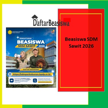 Beasiswa SDM Sawit 2026