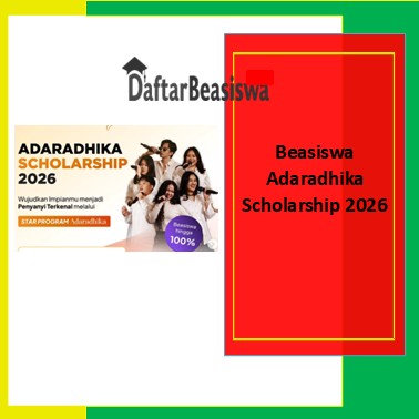 Beasiswa Adaradhika Scholarship 2026