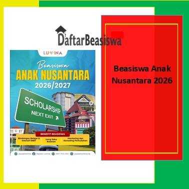 Beasiswa Anak Nusantara 2026
