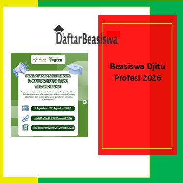 Beasiswa Djitu Profesi 2026