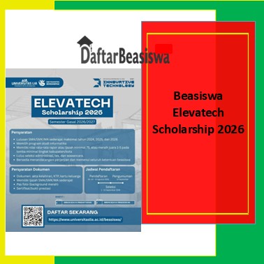 Beasiswa Elevatech Scholarship 2026