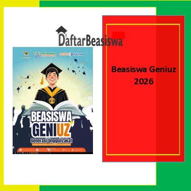 Beasiswa Geniuz 2026
