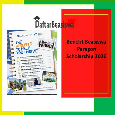 Benefit Beasiswa Paragon Scholarship 2026