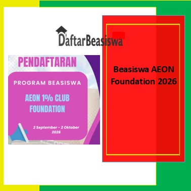 Beasiswa AEON Foundation 2026
